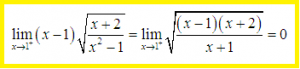 7 dạng vô định của giới hạn hàm số