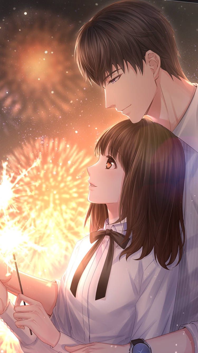 Ảnh Couple Anime tình cảm