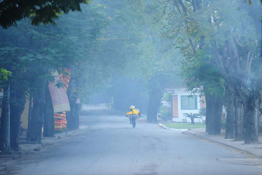 Cảnh báo mưa dông trên địa bàn thành phố Hà Nội trong chiều 610  Môi  trường  Vietnam VietnamPlus