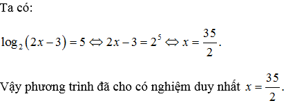 phương trình logarit trong đề thi đại học