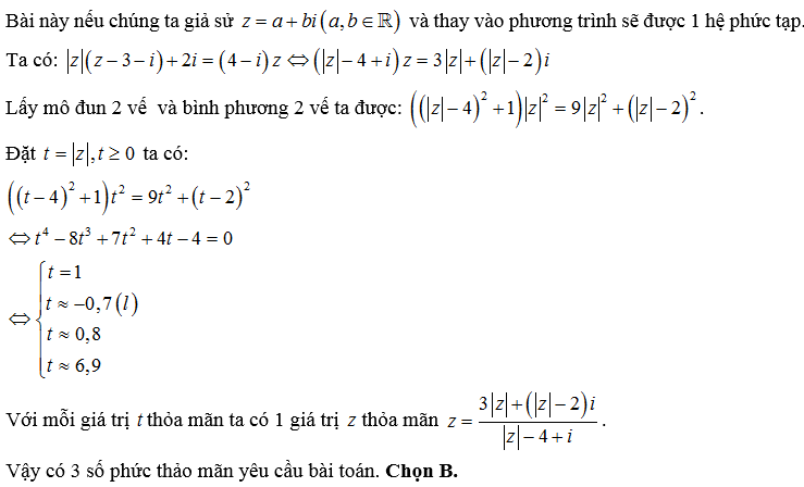 tính số phức