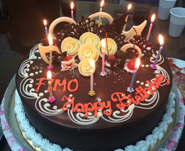Bánh sinh nhật vẽ hình đẹp  Thu Hường bakery