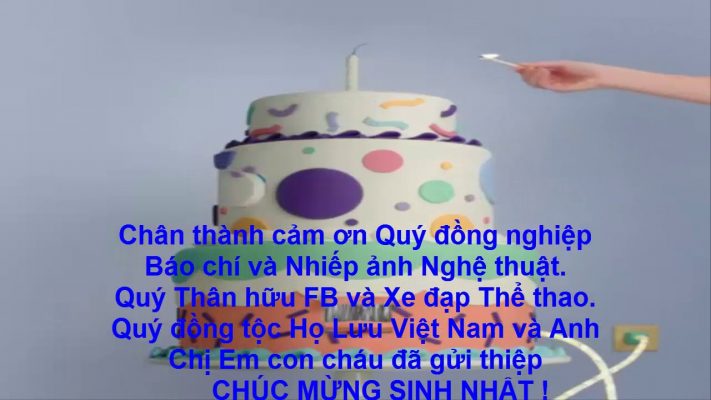 Loạt những lời cảm ơn trong ngày sinh nhật hay nhất